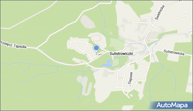 Sulistrowiczki, Plac Matki Bożej Dobrej Rady, mapa Sulistrowiczki