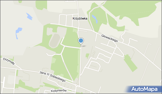 Wojkowice powiat będziński, Plaka, mapa Wojkowice powiat będziński