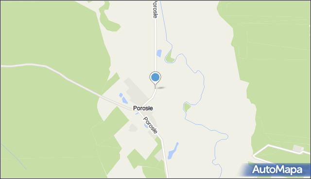 Eliaszuki, Porosłe, mapa Eliaszuki