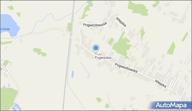 Gaszowice powiat rybnicki, Pogwizdowska, mapa Gaszowice powiat rybnicki