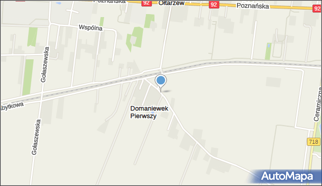 Gołaszew, Południowa, mapa Gołaszew