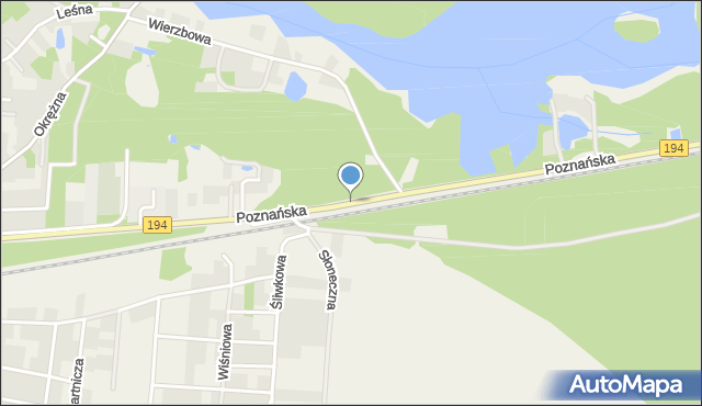 Jerzykowo gmina Pobiedziska, Poznańska, mapa Jerzykowo gmina Pobiedziska