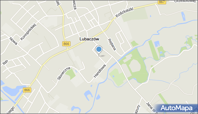 Lubaczów, Pogodna, mapa Lubaczów
