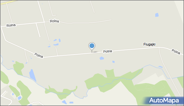 Lubawa, Polna, mapa Lubawa