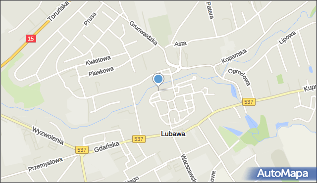 Lubawa, Pomorska, mapa Lubawa