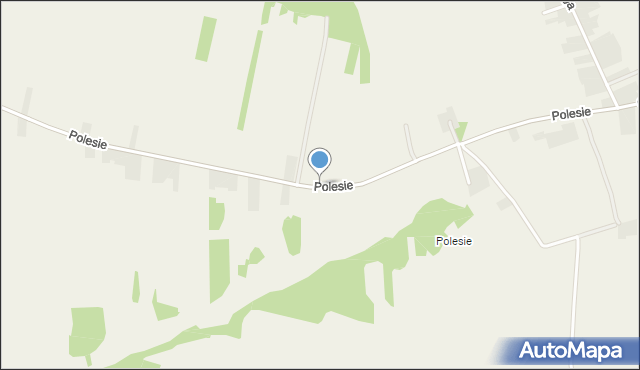 Majdan Górny, Polesie, mapa Majdan Górny