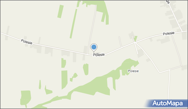 Majdan Górny, Polesie, mapa Majdan Górny