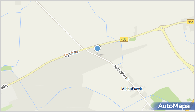 Niemodlin, Podmiejska, mapa Niemodlin