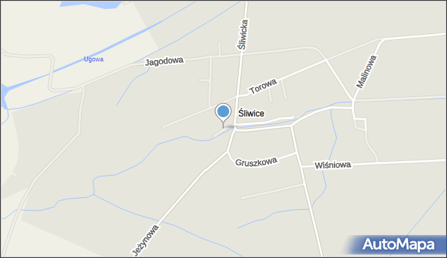 Otmuchów, Porzeczkowa, mapa Otmuchów