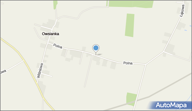 Owsianka gmina Kobierzyce, Polna, mapa Owsianka gmina Kobierzyce