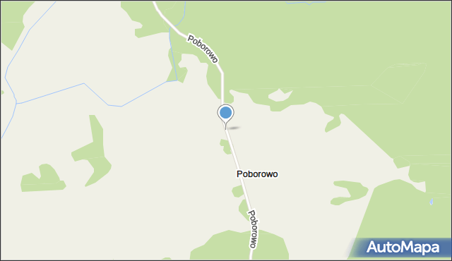 Poborowo gmina Lubomino, Poborowo, mapa Poborowo gmina Lubomino