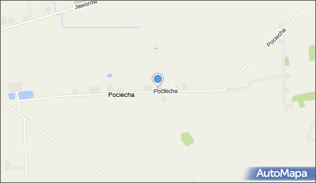 Pociecha gmina Grabów, Pociecha, mapa Pociecha gmina Grabów