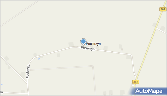 Pocierzyn, Pocierzyn, mapa Pocierzyn