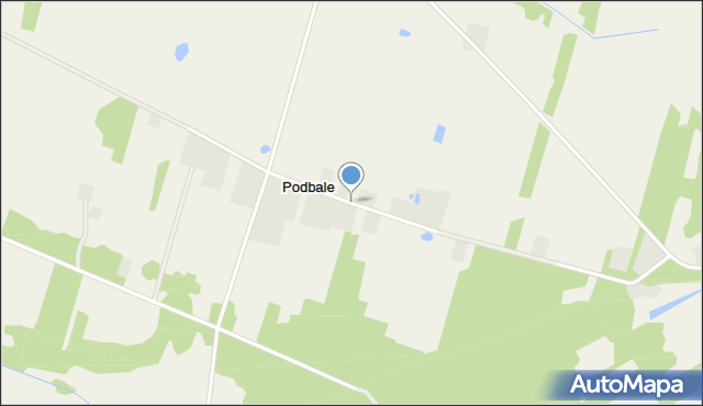 Podbale, Podbale, mapa Podbale