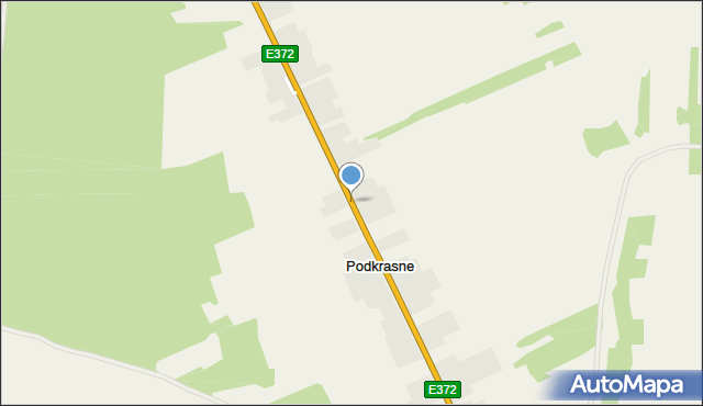 Podkrasne, Podkrasne, mapa Podkrasne