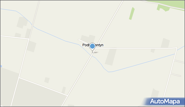 Podkupientyn, Podkupientyn, mapa Podkupientyn