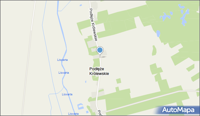 Podłęże Królewskie, Podłęże Królewskie, mapa Podłęże Królewskie