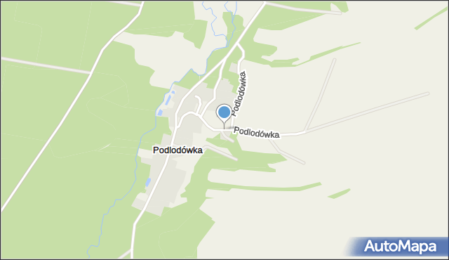 Podlodówka, Podlodówka, mapa Podlodówka