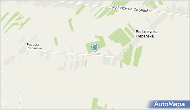 Podolszynka Plebańska, Podolszynka Plebańska, mapa Podolszynka Plebańska