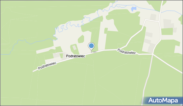 Podratowiec, Podratowiec, mapa Podratowiec
