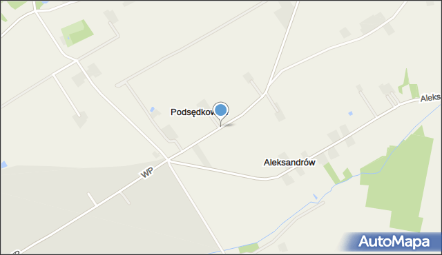 Podsędkowice, Podsędkowice, mapa Podsędkowice