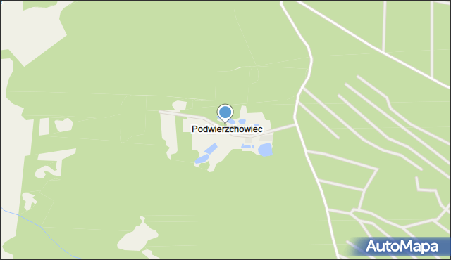 Podwierzchowiec, Podwierzchowiec, mapa Podwierzchowiec