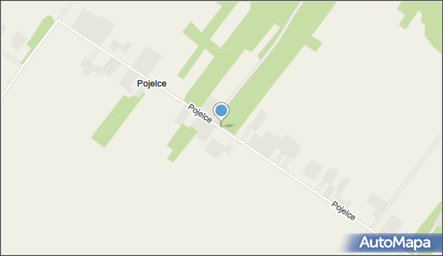 Pojelce, Pojelce, mapa Pojelce