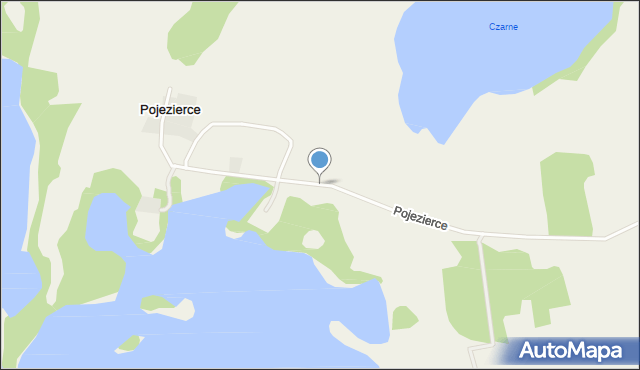 Pojezierce, Pojezierce, mapa Pojezierce
