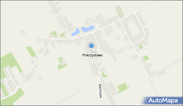 Pokrzydowo, Pokrzydowo, mapa Pokrzydowo