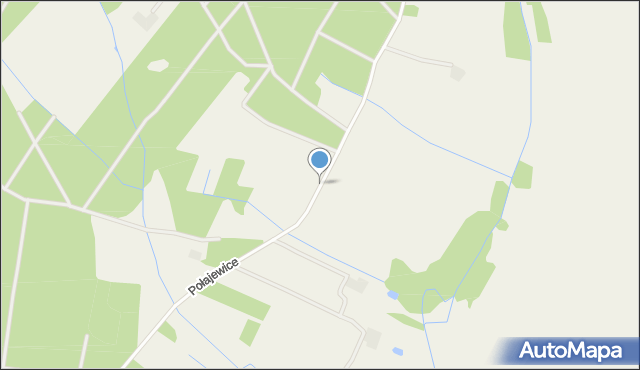 Połajewice, Połajewice, mapa Połajewice