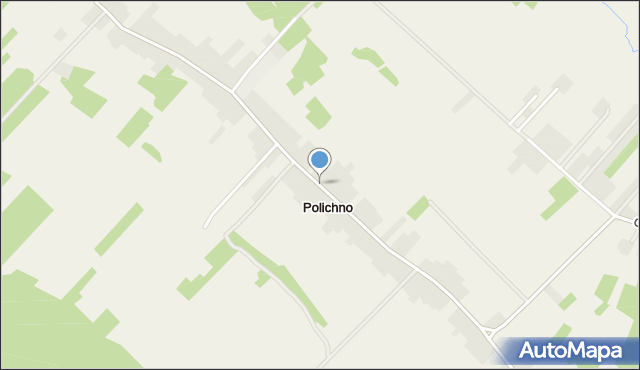 Polichno gmina Chęciny, Polichno, mapa Polichno gmina Chęciny