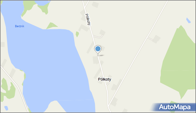 Półkoty, Półkoty, mapa Półkoty