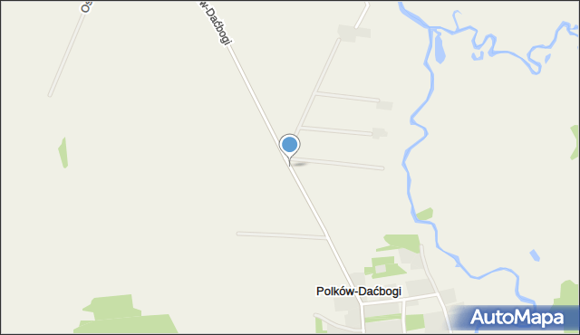 Polków-Daćbogi, Polków-Daćbogi, mapa Polków-Daćbogi