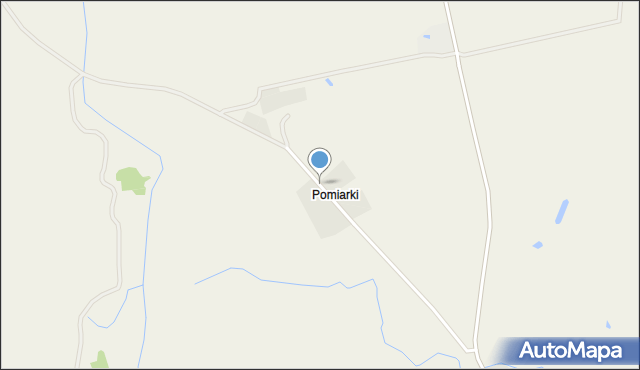 Pomiarki, Pomiarki, mapa Pomiarki