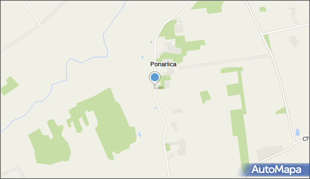 Ponarlica, Ponarlica, mapa Ponarlica