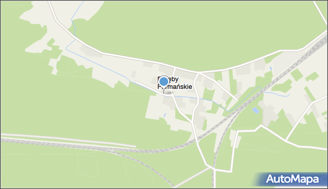 Poręby Furmańskie, Poręby Furmańskie, mapa Poręby Furmańskie