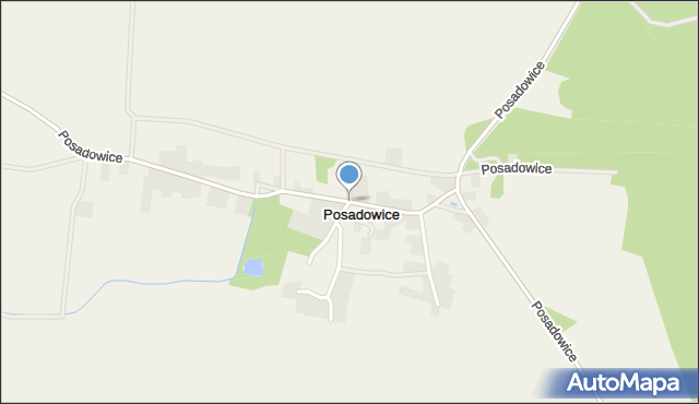 Posadowice, Posadowice, mapa Posadowice