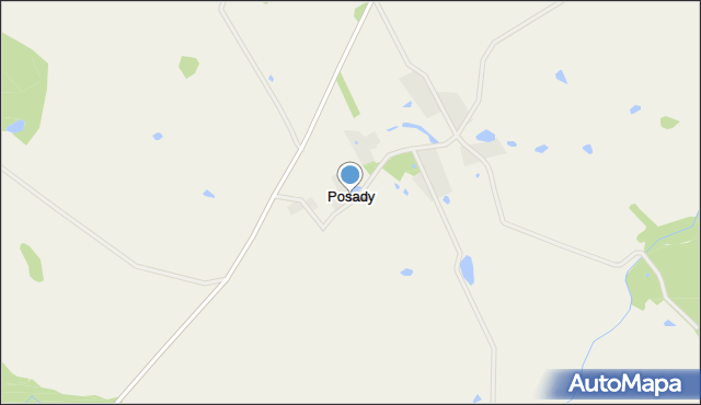 Posady, Posady, mapa Posady