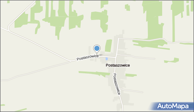 Postaszowice, Postaszowice, mapa Postaszowice
