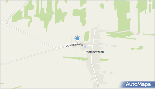 Postaszowice, Postaszowice, mapa Postaszowice