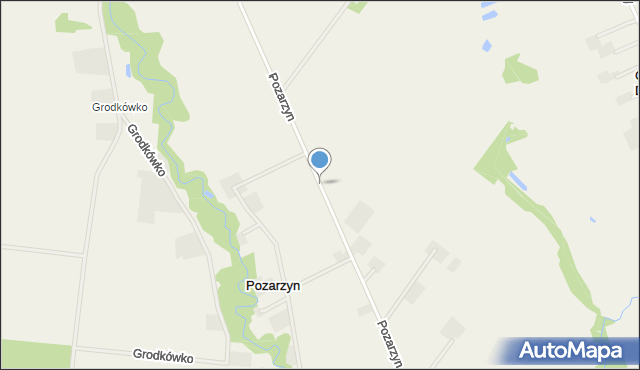 Pozarzyn, Pozarzyn, mapa Pozarzyn