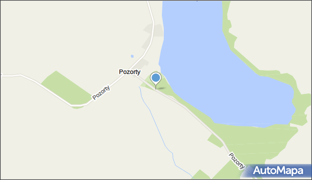 Pozorty, Pozorty, mapa Pozorty