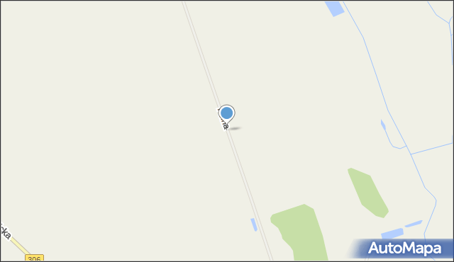 Sędziny, Polna, mapa Sędziny