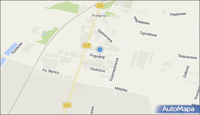 Siemianice gmina Słupsk, Pogodna, mapa Siemianice gmina Słupsk