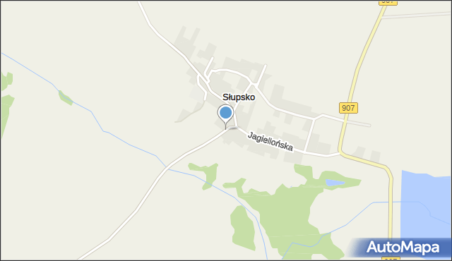 Słupsko gmina Rudziniec, Poniszowicka, mapa Słupsko gmina Rudziniec