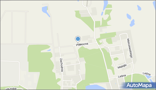 Straszyn, Północna, mapa Straszyn