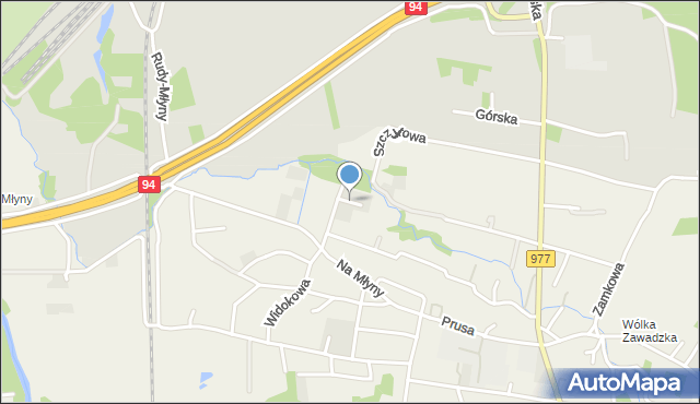 Tarnowiec gmina Tarnów, Pogodna, mapa Tarnowiec gmina Tarnów