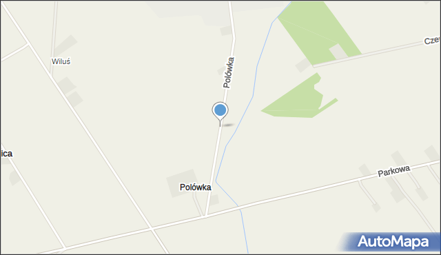 Wolica gmina Brześć Kujawski, Polówka, mapa Wolica gmina Brześć Kujawski