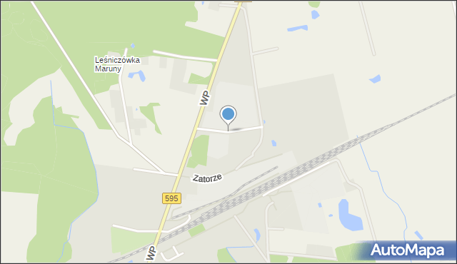 Barczewo, Przemysłowa, mapa Barczewo