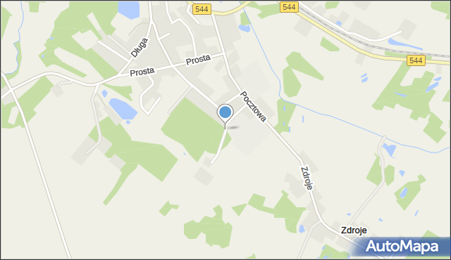 Bartniczka, Przemysłowa, mapa Bartniczka